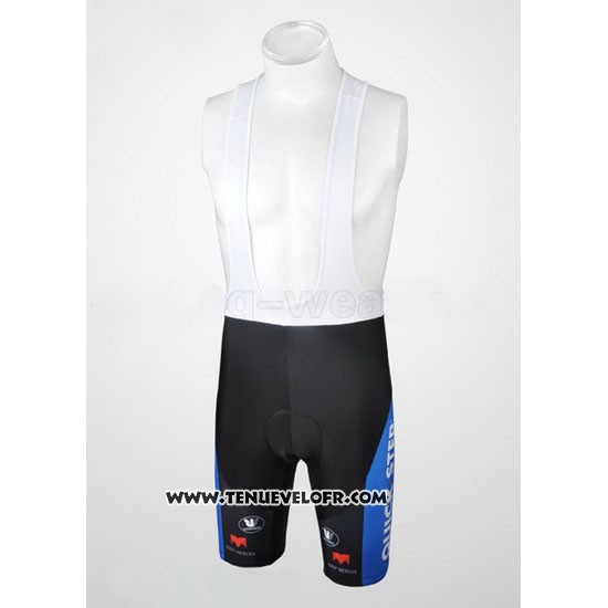 2010 Maillot Ciclismo Quick Step Floor Azur Manches Courtes et Cuissard